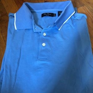 XL blue golf shirt
